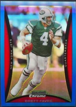 Brett Favre [Blue Refractor] #BC215