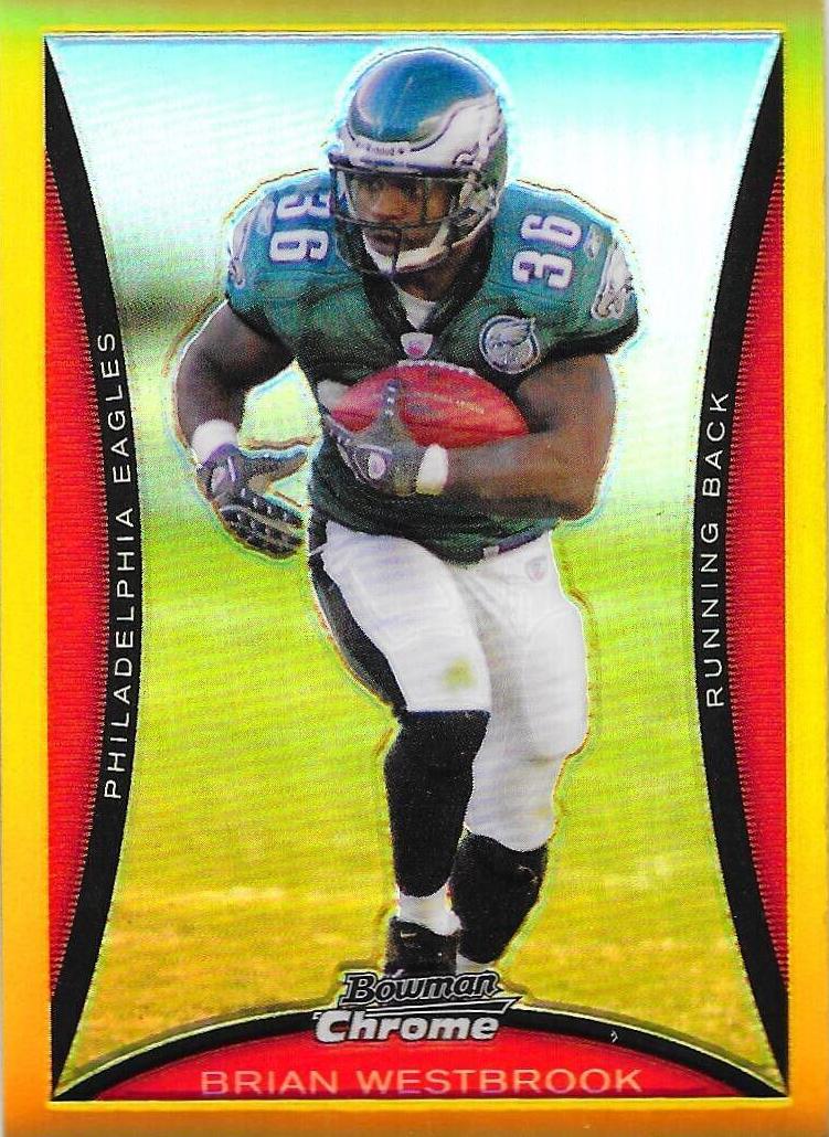 Brian Westbrook [Gold Refractor] #BC142