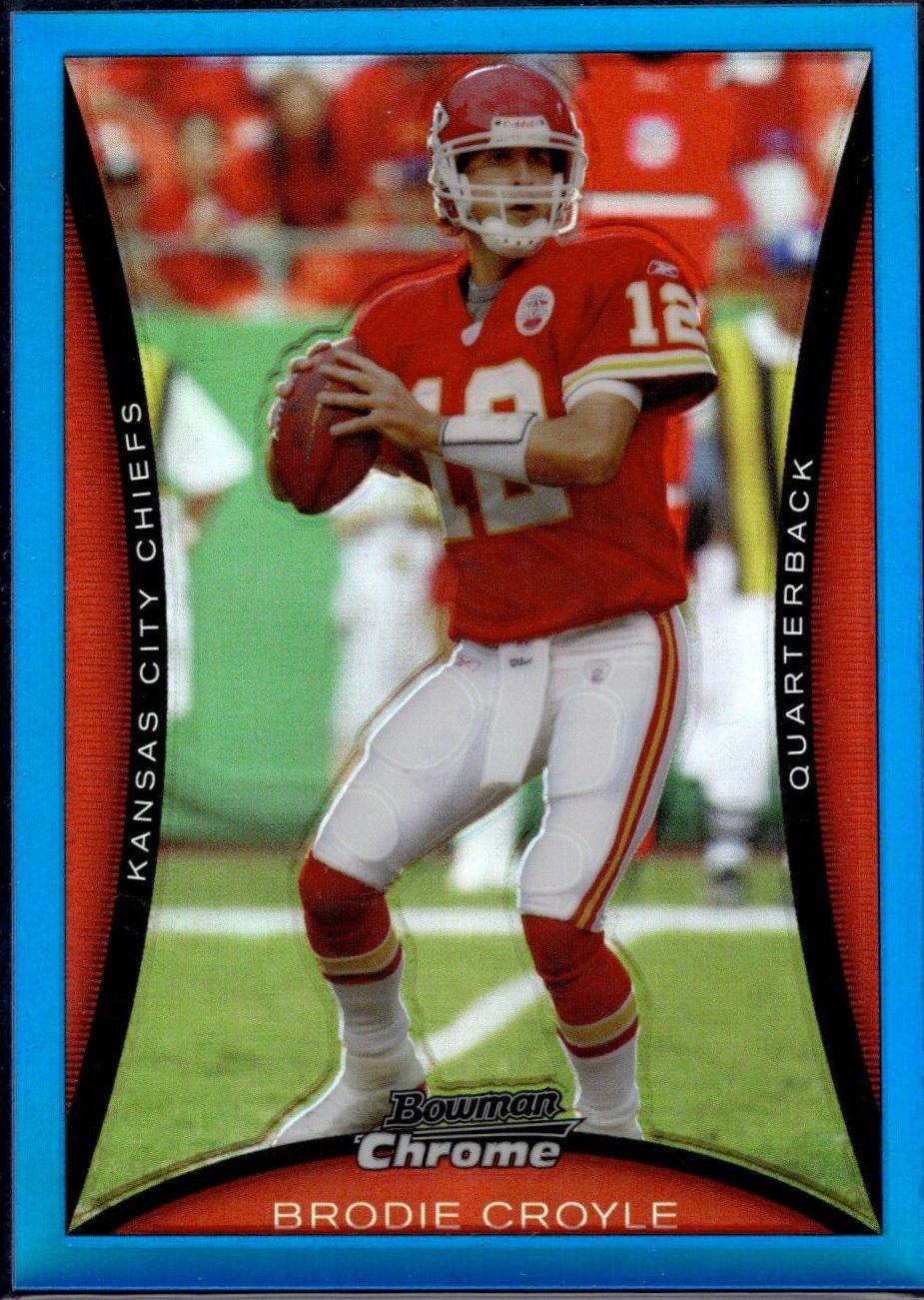 Brodie Croyle [Blue Refractor] #BC129