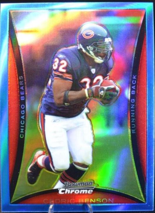 Cedric Benson [Blue Refractor] #BC150
