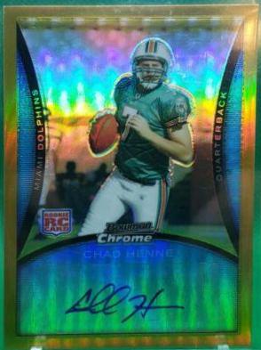 Chad Henne [Autograph Gold Refractor] #BC60