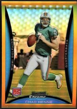 Chad Henne [Gold Refractor] #BC60