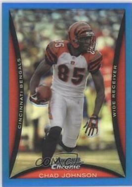 Chad Johnson [Blue Refractor] #BC166