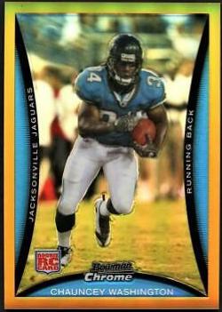 Chauncey Washington [Gold Refractor] #BC81