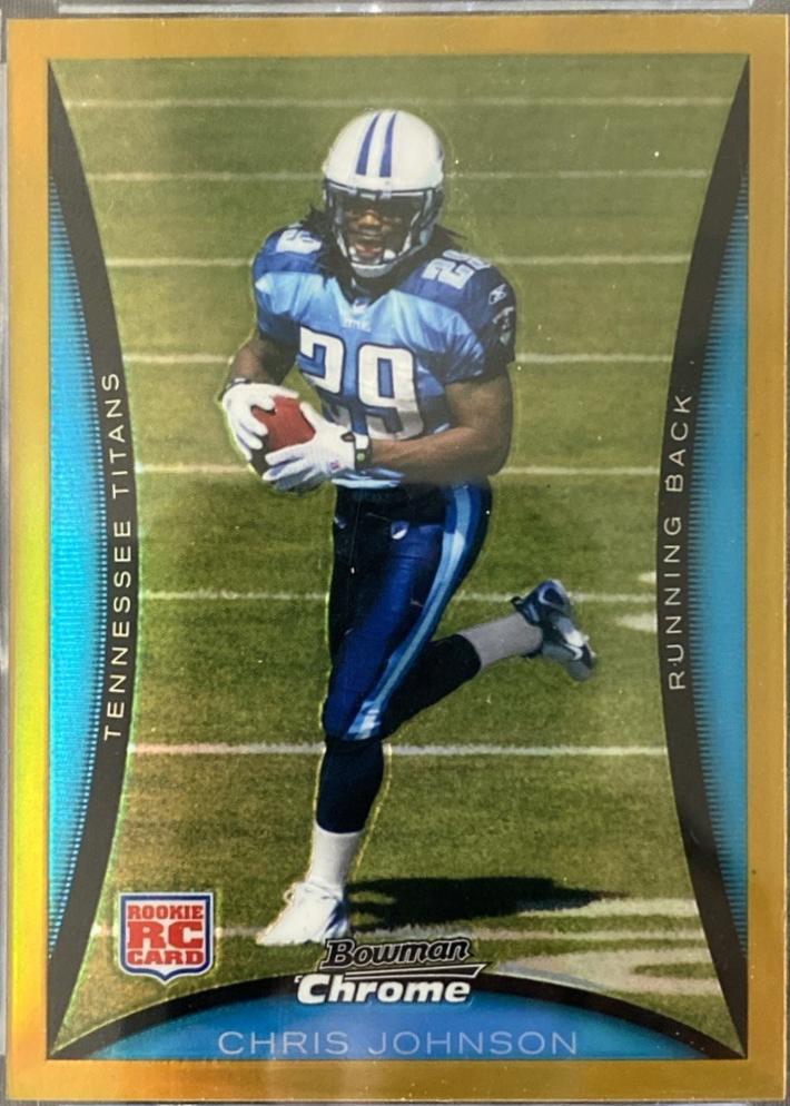Chris Johnson [Gold Refractor] #BC76