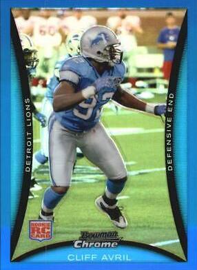Cliff Avril [Blue Refractor] #BC16