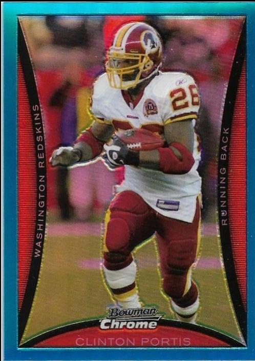 Clinton Portis [Blue Refractor] #BC138