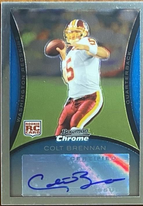 Colt Brennan [Autograph Silver] #BC62