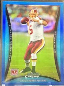 Colt Brennan [Blue Refractor] #BC62