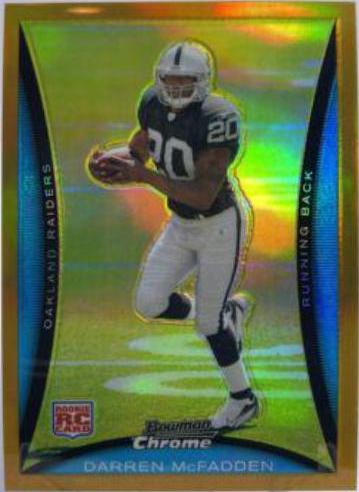 Darren McFadden [Gold Refractor] #BC71