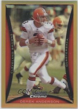 Derek Anderson [Gold Refractor] #BC122