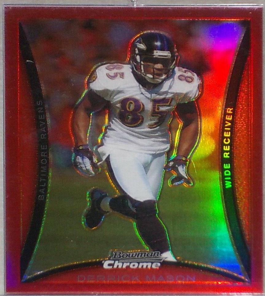 Derrick Mason [Red Refractor] #BC200