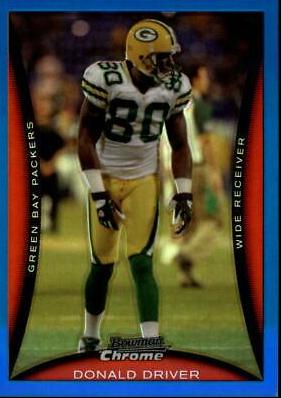Donald Driver [Blue Refractor] #BC189
