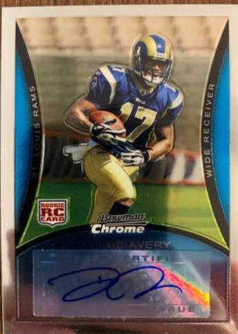 Donnie Avery [Autograph Silver] #BC87