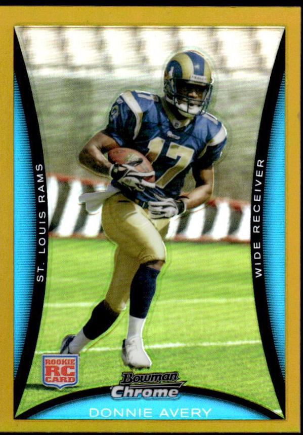 Donnie Avery [Gold Refractor] #BC87