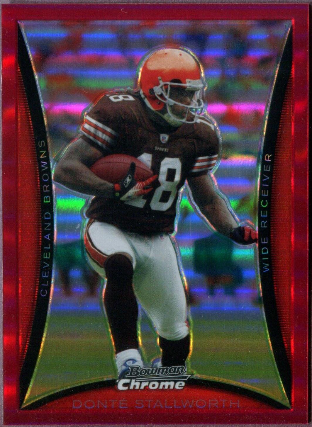 Donte Stallworth [Red Refractor] #BC204