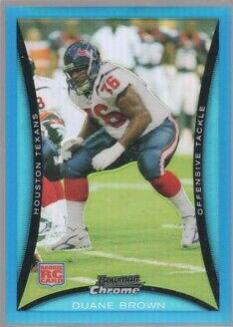 Duane Brown [Blue Refractor] #BC4