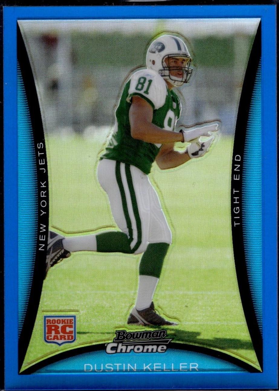 Dustin Keller [Blue Refractor] #BC82