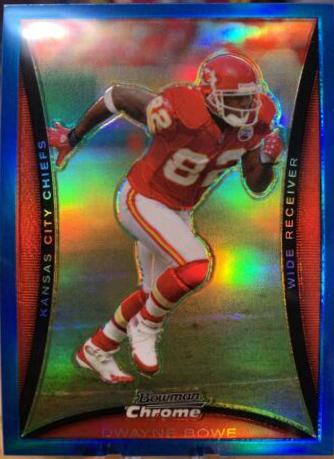 Dwayne Bowe [Blue Refractor] #BC183