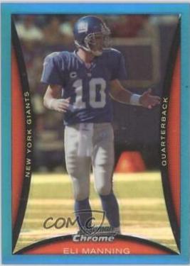 Eli Manning [Blue Refractor] #BC116