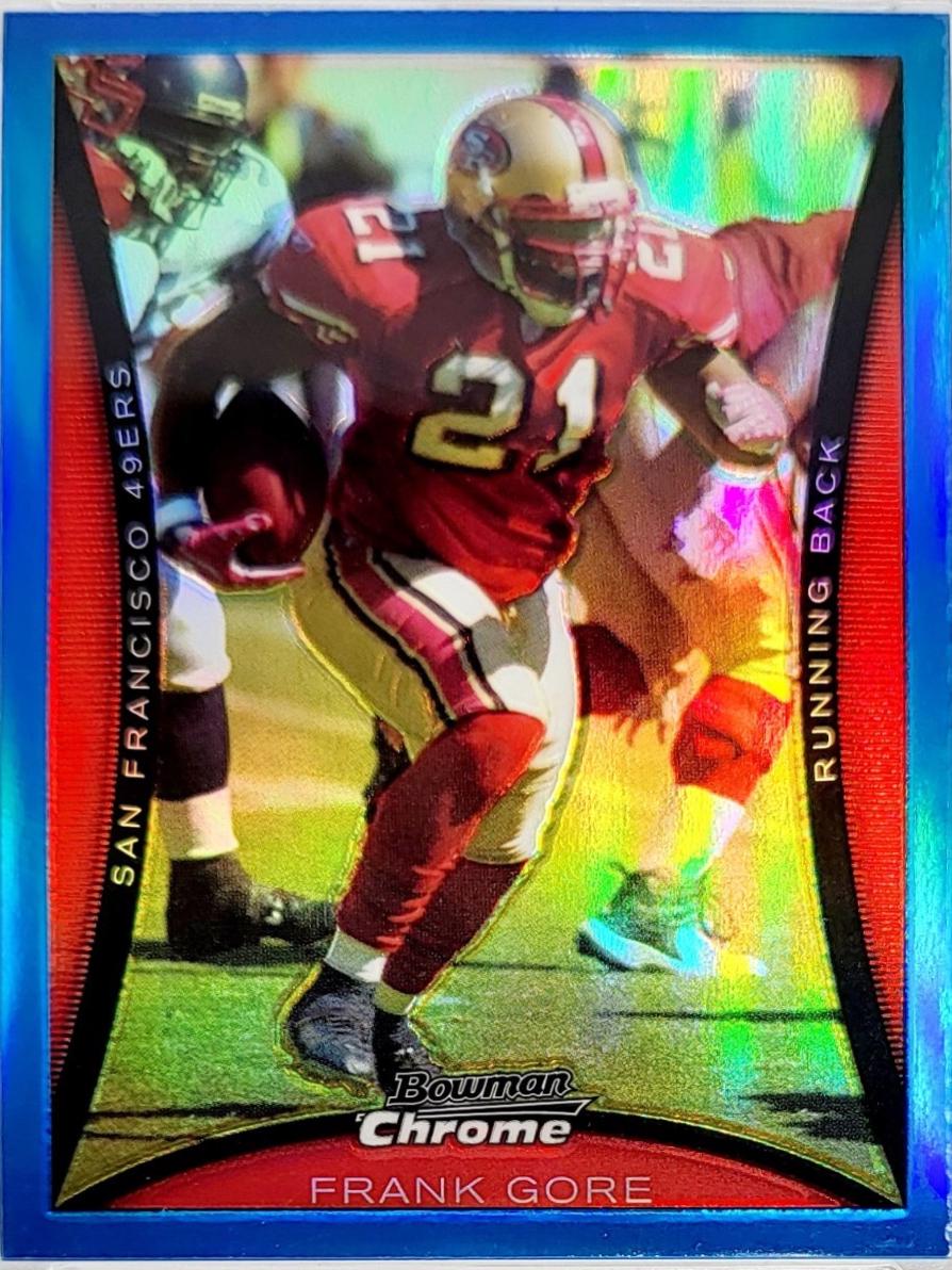Frank Gore [Blue Refractor] #BC147