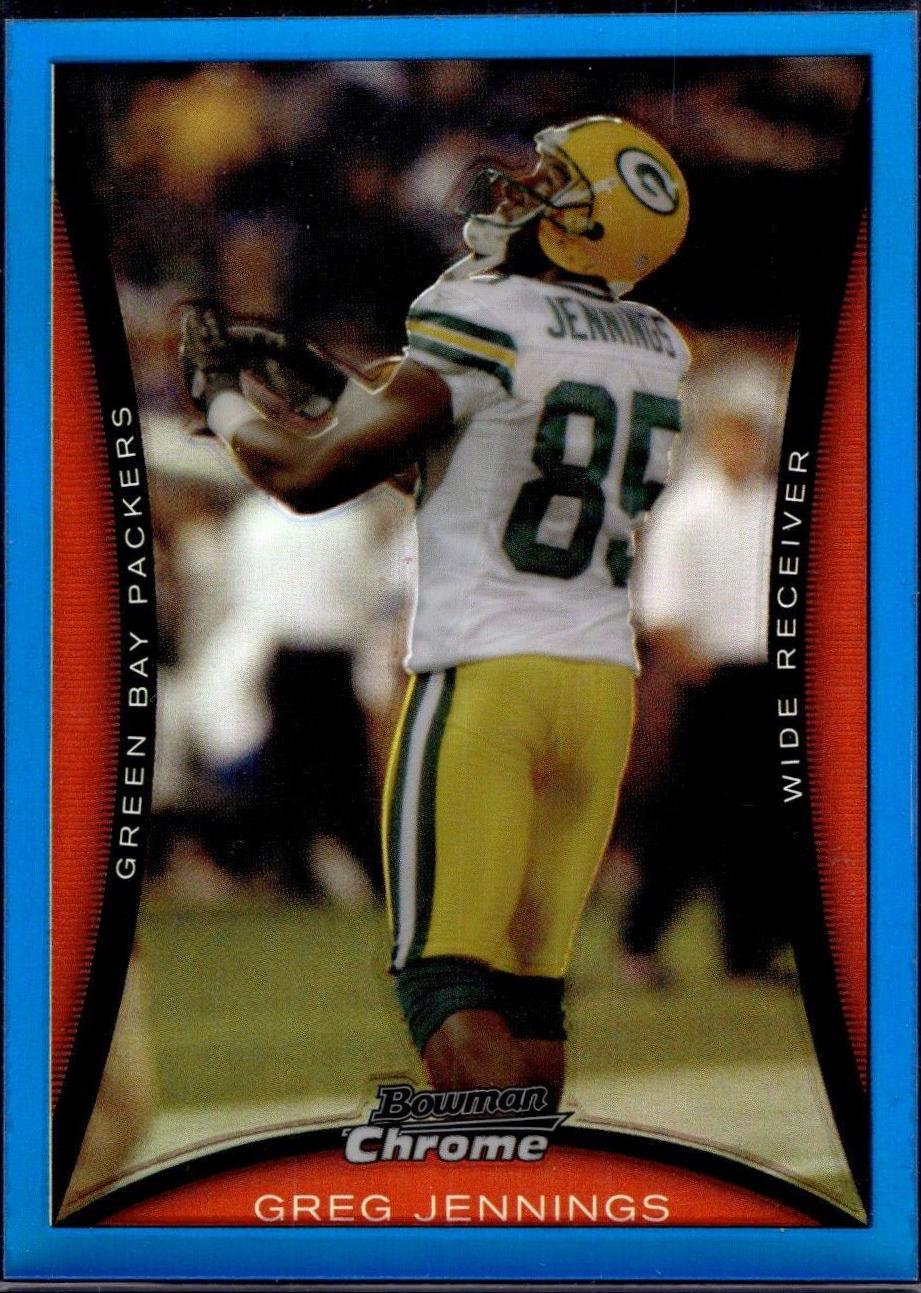 Greg Jennings [Blue Refractor] #BC176