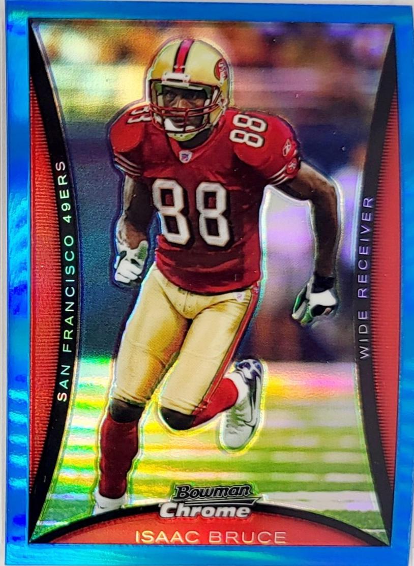 Isaac Bruce [Blue Refractor] #BC199