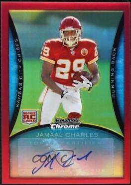Jamaal Charles [Autograph Red Refractor] #BC78