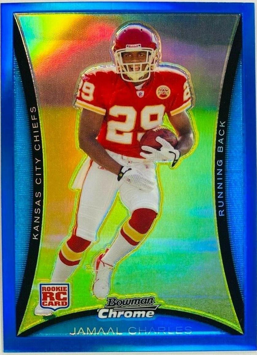 Jamaal Charles [Blue Refractor] #BC78