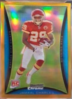 Jamaal Charles [Gold Refractor] #BC78