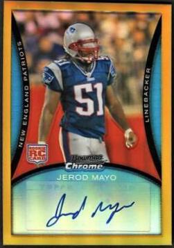 Jerod Mayo [Autograph Gold Refractor] #BC107