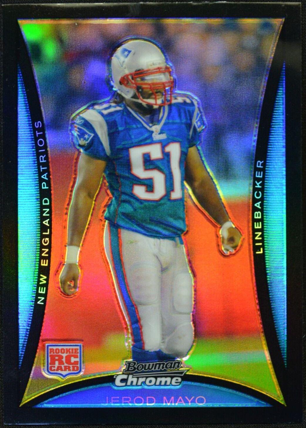 Jerod Mayo [Blue Refractor] #BC107