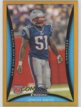 Jerod Mayo [Gold Refractor] #BC107