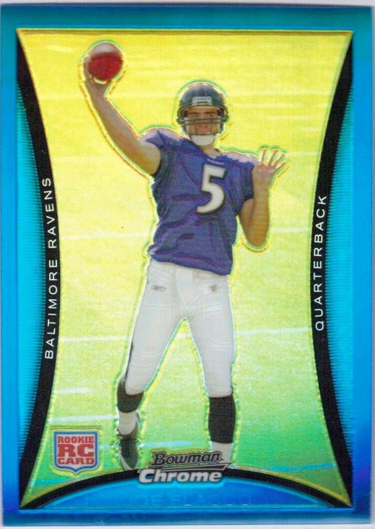 Joe Flacco [Blue Refractor] #BC61