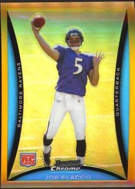 Joe Flacco [Gold Refractor] #BC61