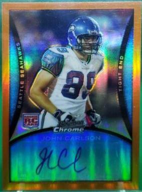 John Carlson [Autograph Orange Refractor] #BC83