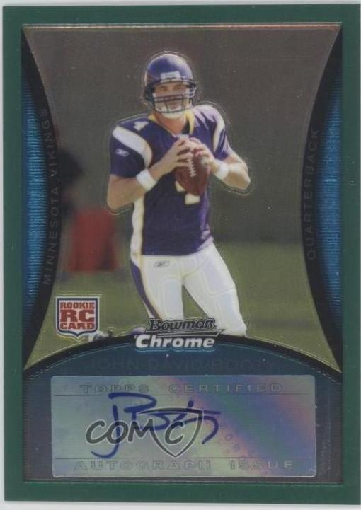 John David Booty [Autograph Green] #BC56