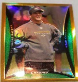 John Harbaugh [Gold Refractor] #BC217
