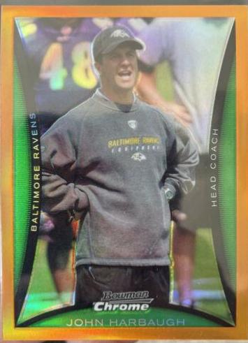 John Harbaugh [Orange Refractor] #BC217