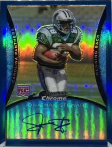 Jonathan Stewart [Autograph Blue Refractor] #BC75