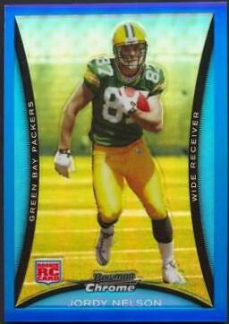 Jordy Nelson [Blue Refractor] #BC89