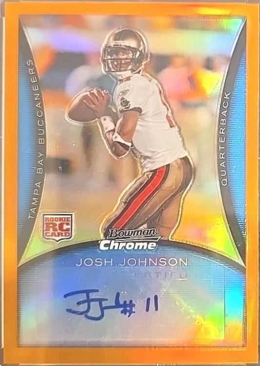 Josh Johnson [Autograph Orange Refractor] #BC66