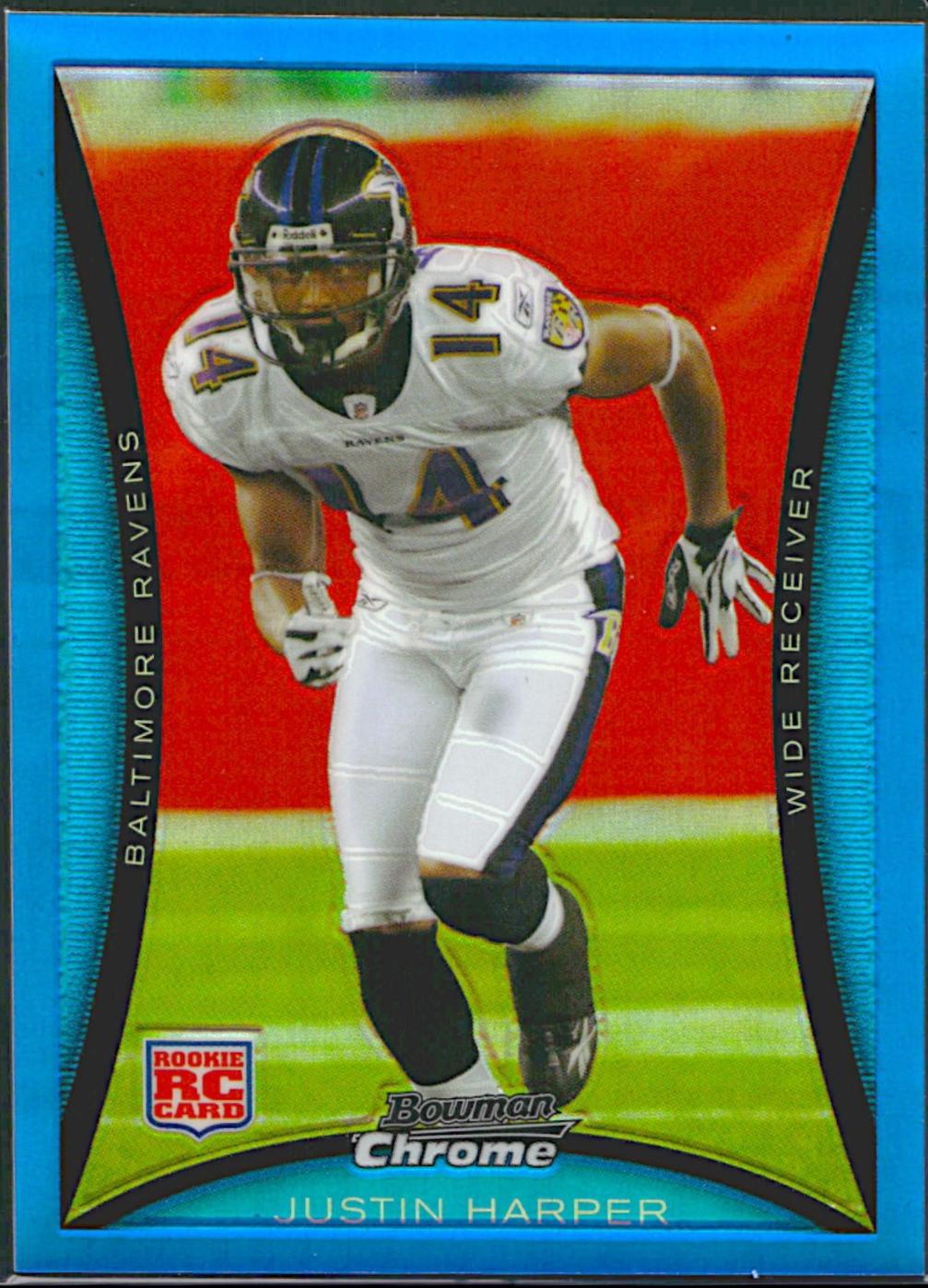 Justin Harper [Blue Refractor] #BC53