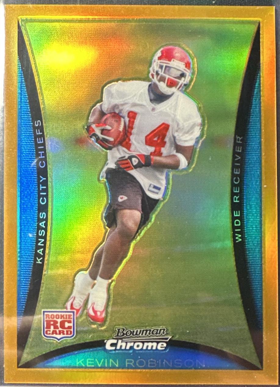 Kevin Robinson [Gold Refractor] #BC54