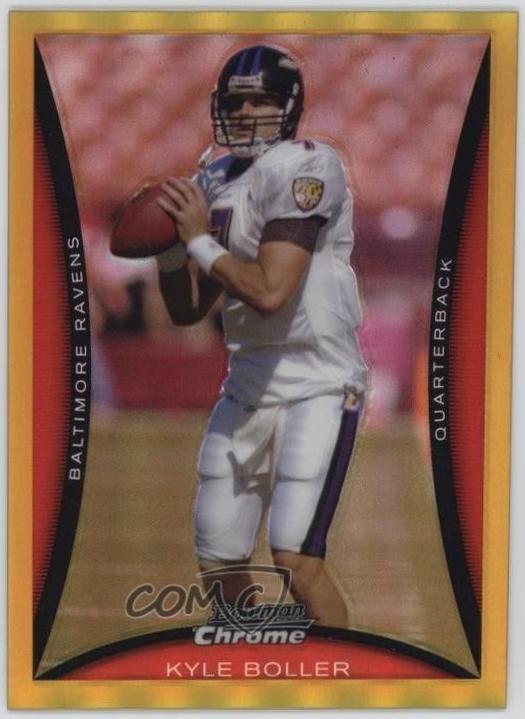 Kyle Boller [Gold Refractor] #BC132