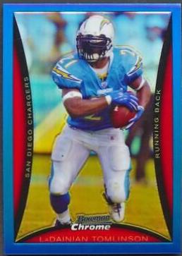 LaDainian Tomlinson [Blue Refractor] #BC140