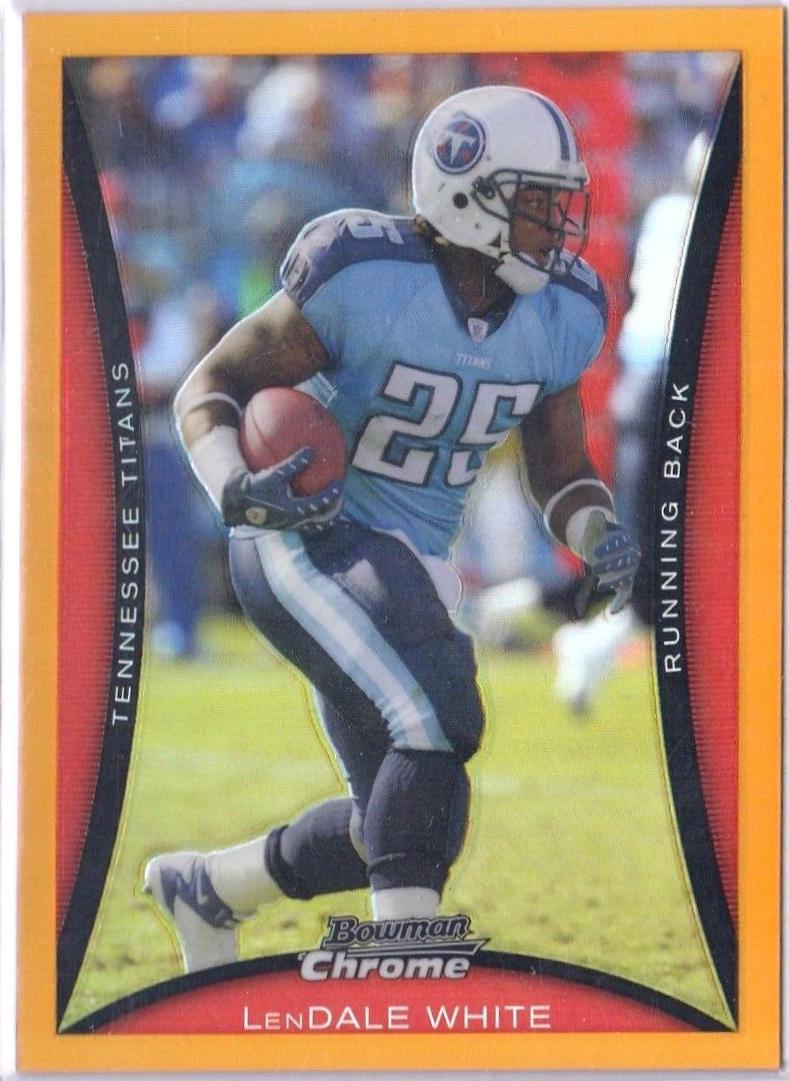 LenDale White [Orange Refractor] #BC151