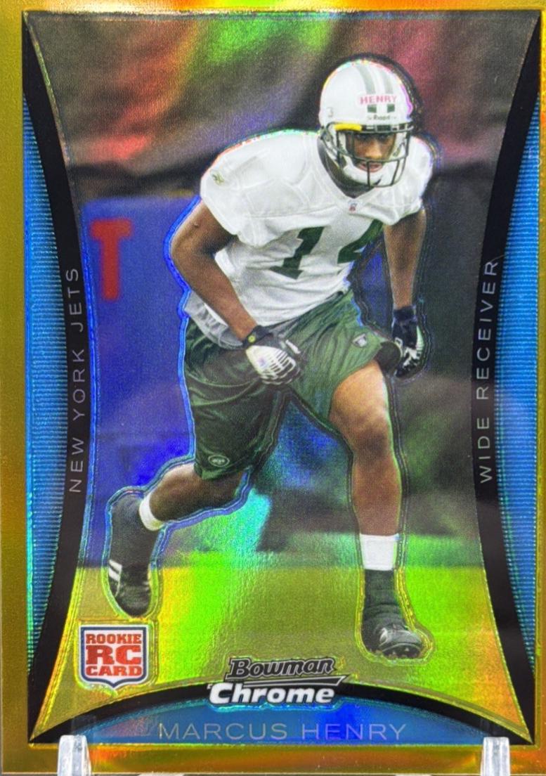 Marcus Henry [Gold Refractor] #BC101