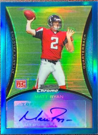 Matt Ryan [Autograph Blue Refractor] #BC59