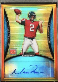 Matt Ryan [Autograph Gold Refractor] #BC59